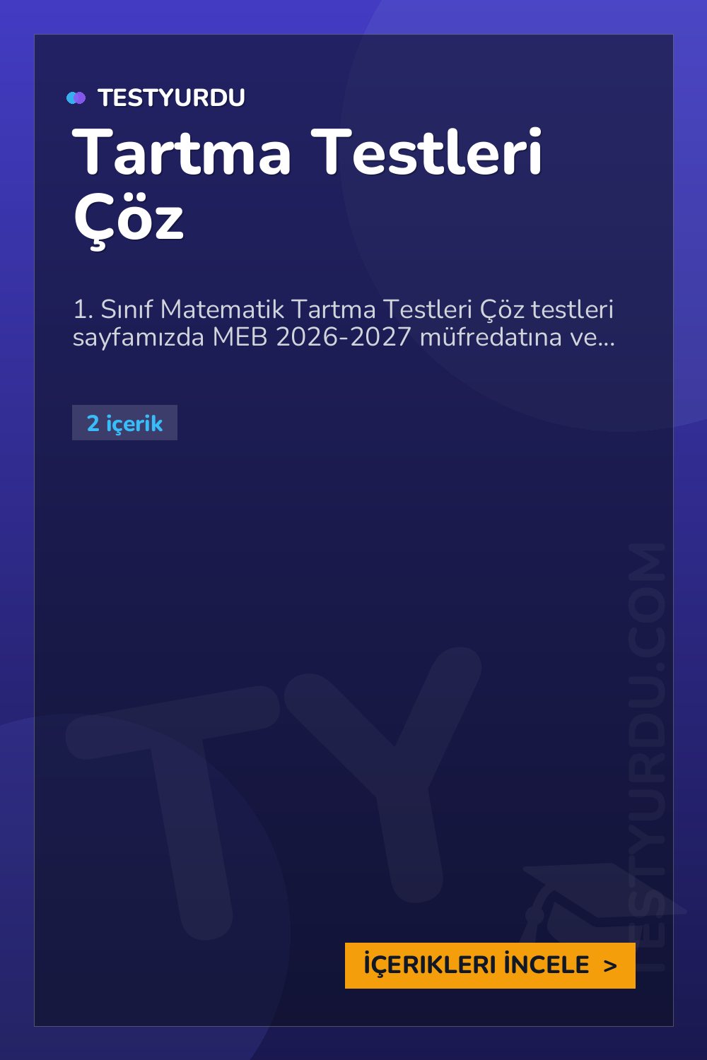 Tartma Testleri Çöz