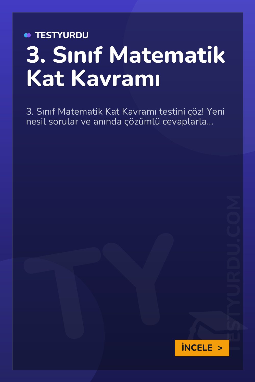 3. Sınıf Matematik Kat Kavramı