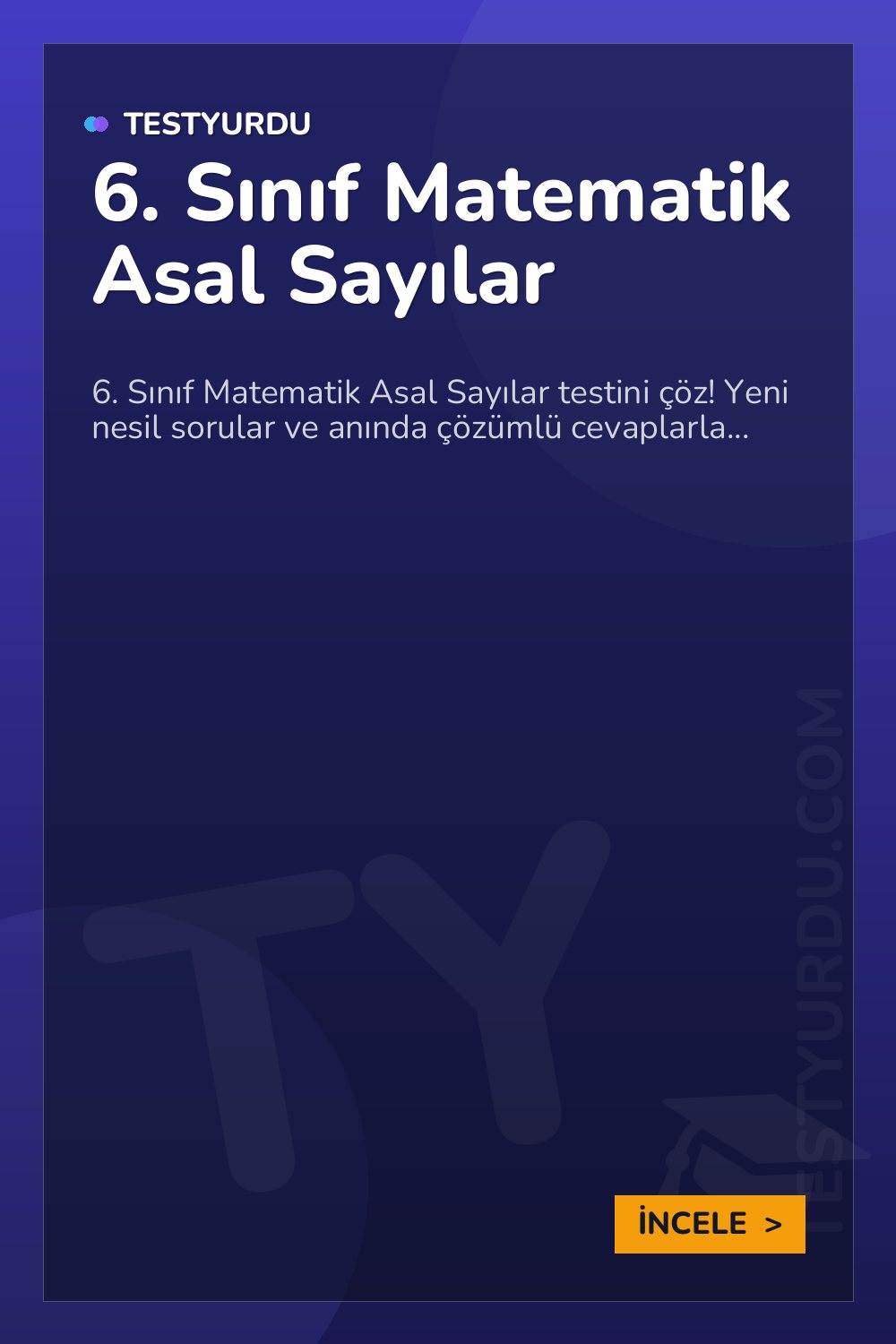 6. Sınıf Matematik Asal Sayılar