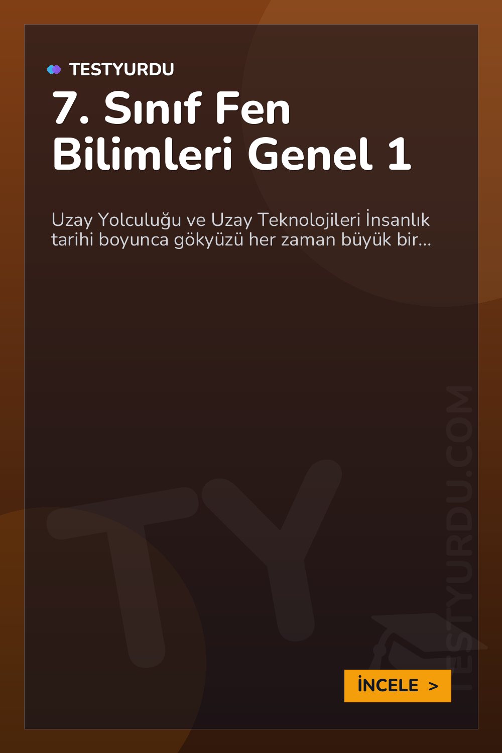7. Sınıf Fen Bilimleri Genel 1