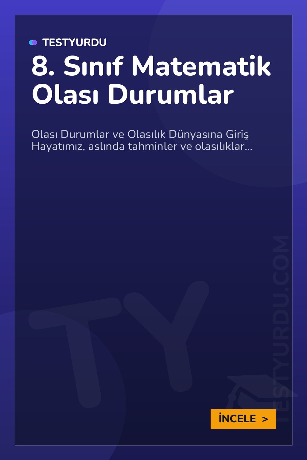 8. Sınıf Matematik Olası Durumlar