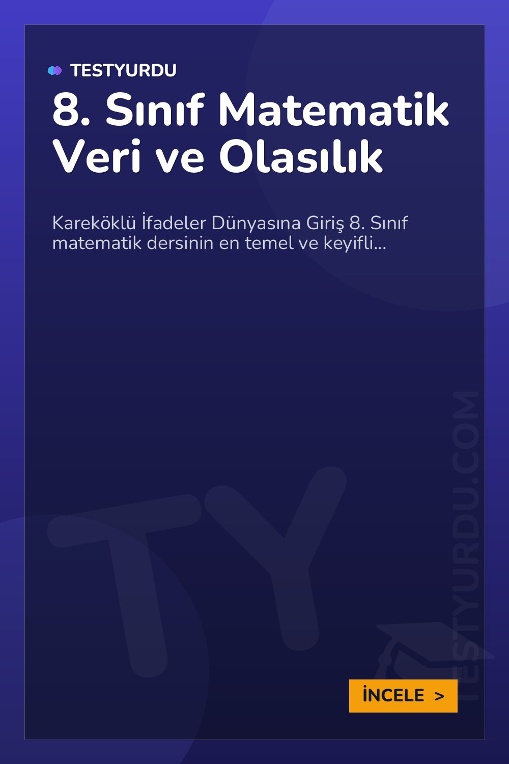 8. Sınıf Matematik Veri ve Olasılık