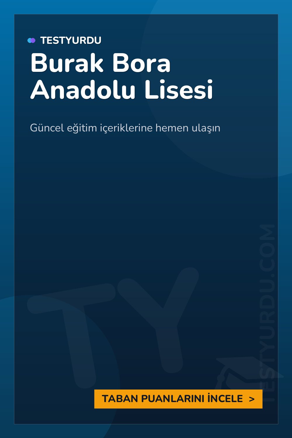 Burak Bora Anadolu Lisesi