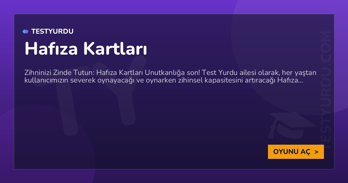 Hafıza Kartları