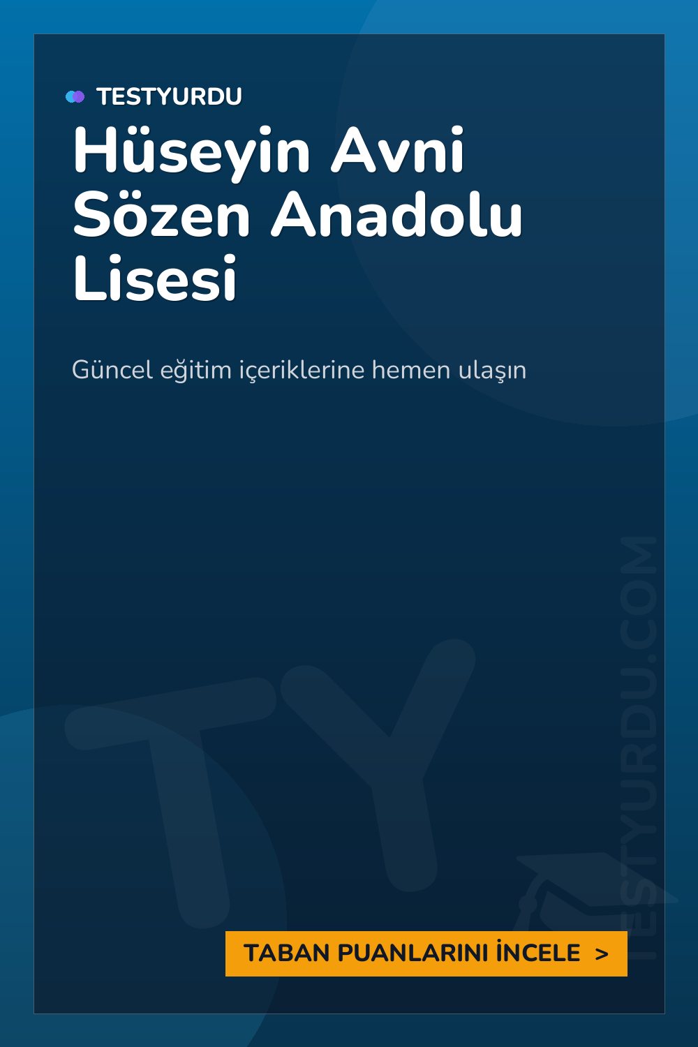 Hüseyin Avni Sözen Anadolu Lisesi
