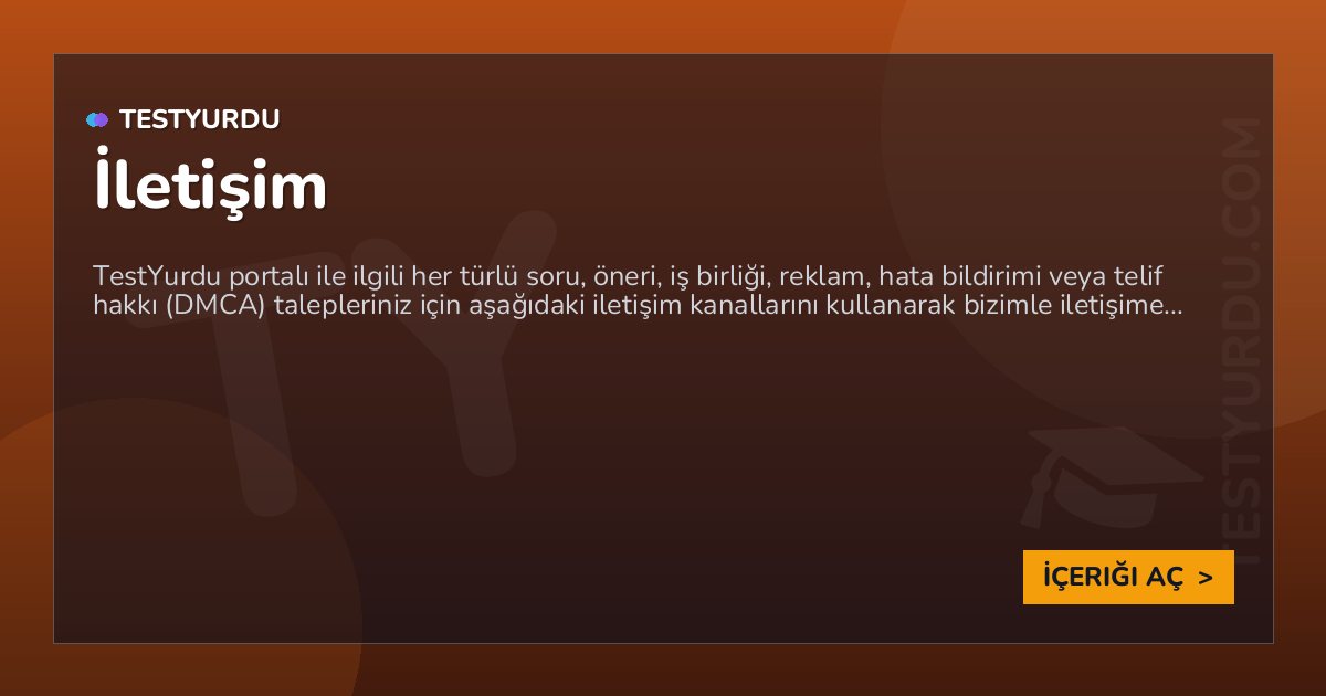 İletişim 1 İletişim