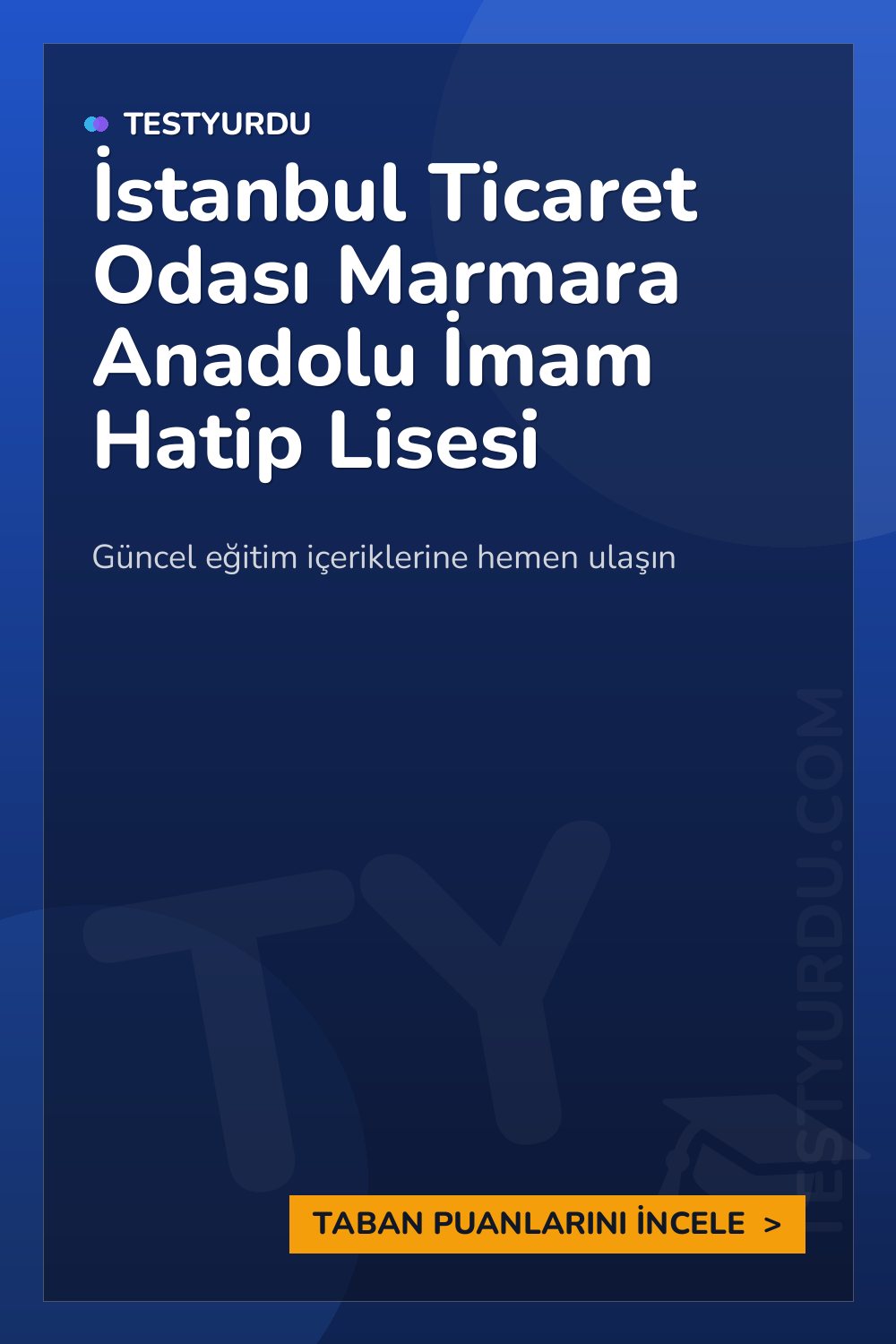İstanbul Ticaret Odası Marmara Anadolu İmam Hatip Lisesi