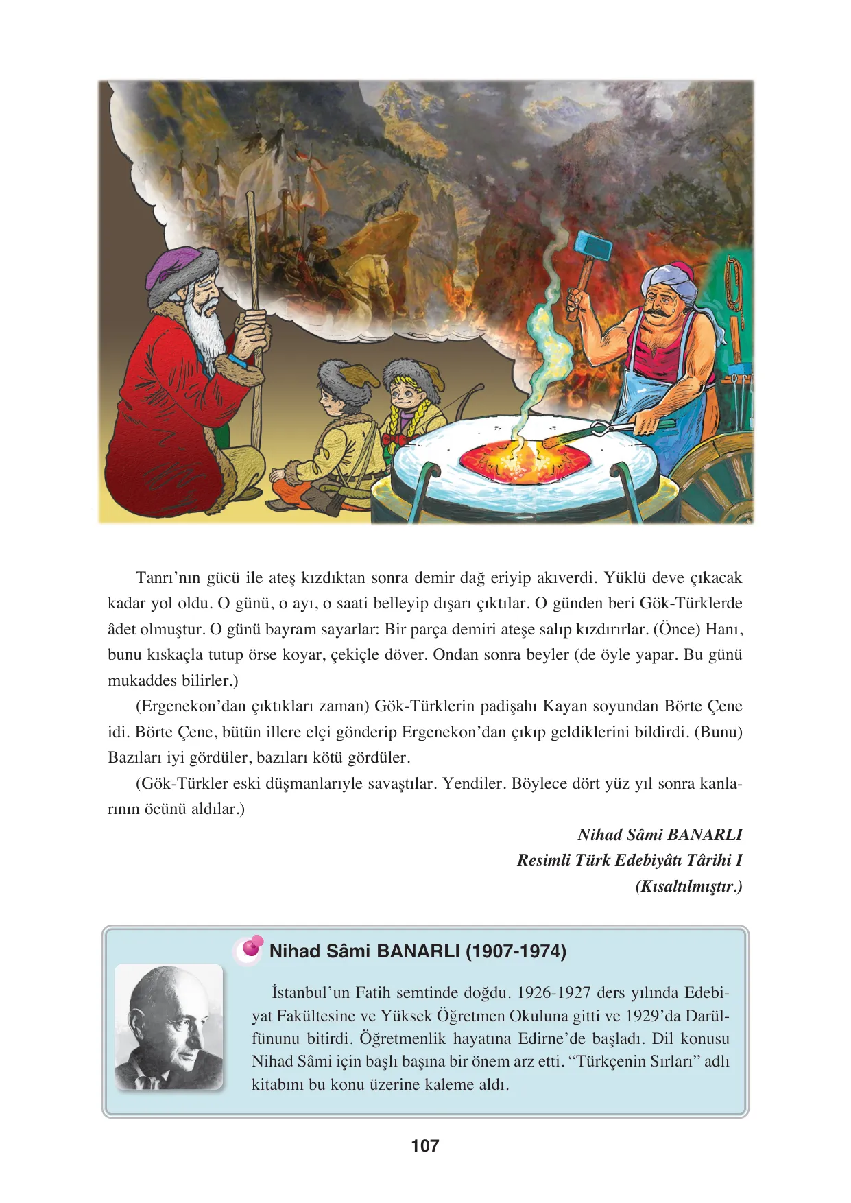 8. Sınıf Türkçe Ders Kitabı Cevapları - Hecce Yayınları Sayfa 107 Çözüm Görseli 8. Sınıf Türkçe Ders Kitabı Cevapları - Hecce Yayınları Sayfa 107 Cevabı