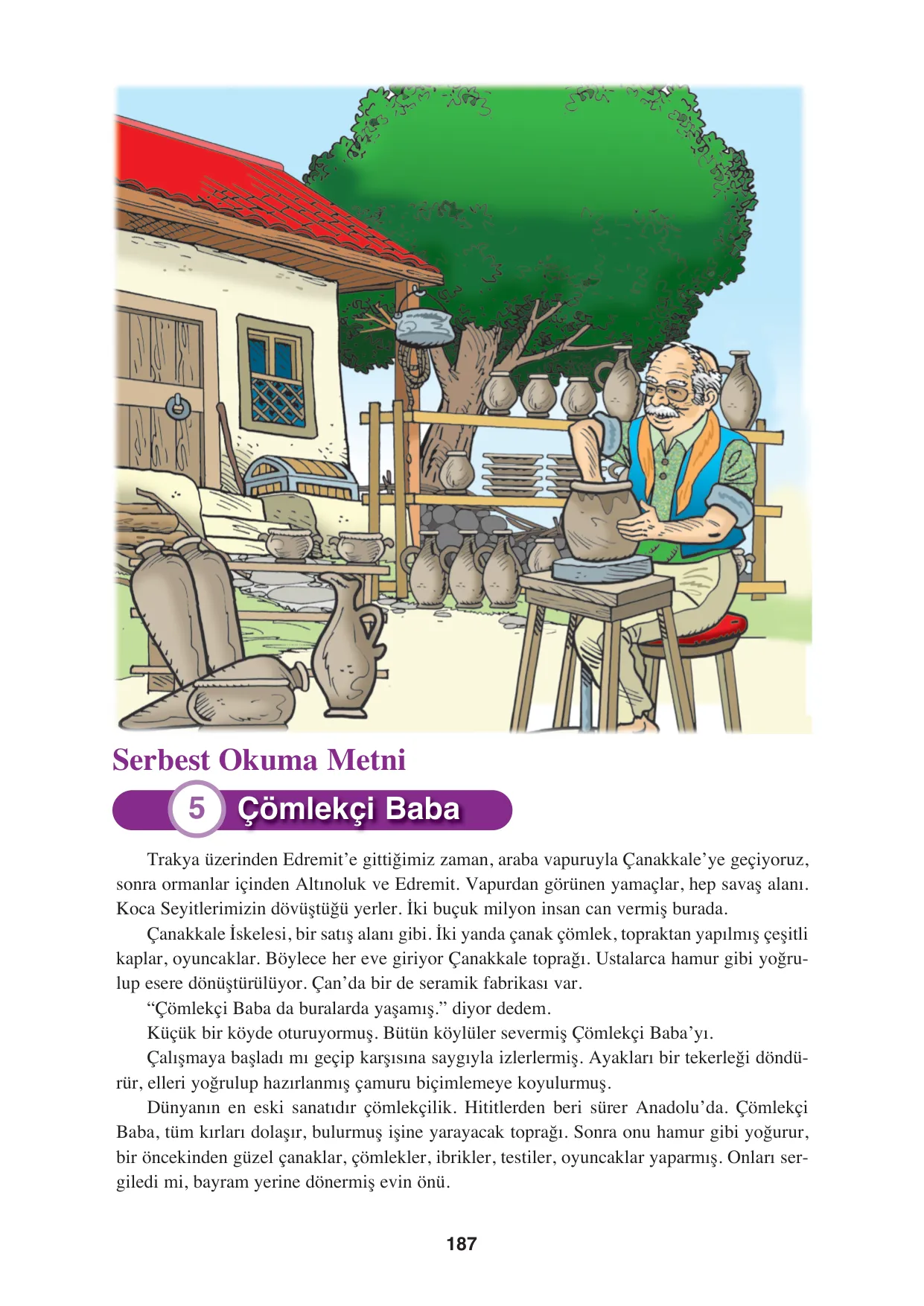 8. Sınıf Türkçe Ders Kitabı Cevapları - Hecce Yayınları Sayfa 187 Çözüm Görseli 8. Sınıf Türkçe Ders Kitabı Cevapları - Hecce Yayınları Sayfa 187 Cevabı