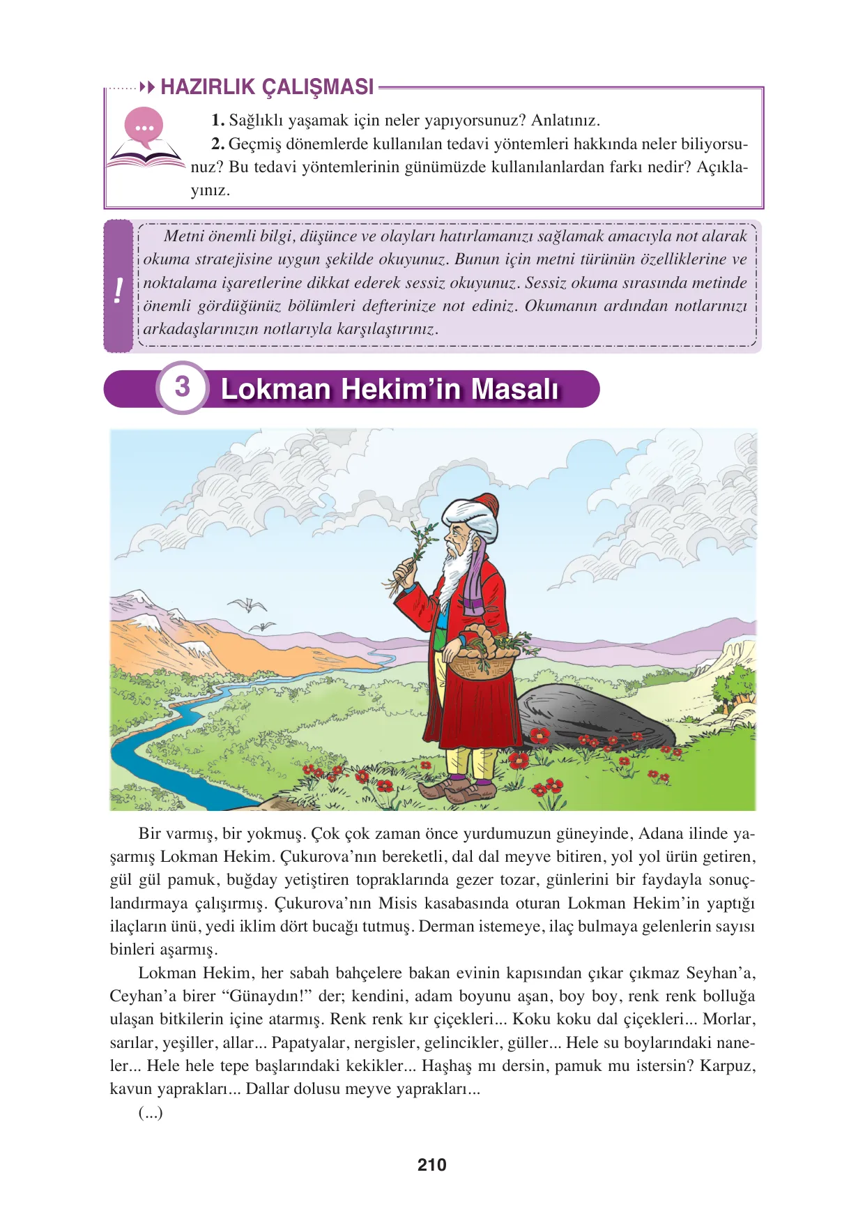 8. Sınıf Türkçe Ders Kitabı Cevapları - Hecce Yayınları Sayfa 210 Çözüm Görseli 8. Sınıf Türkçe Ders Kitabı Cevapları - Hecce Yayınları Sayfa 210 Cevabı