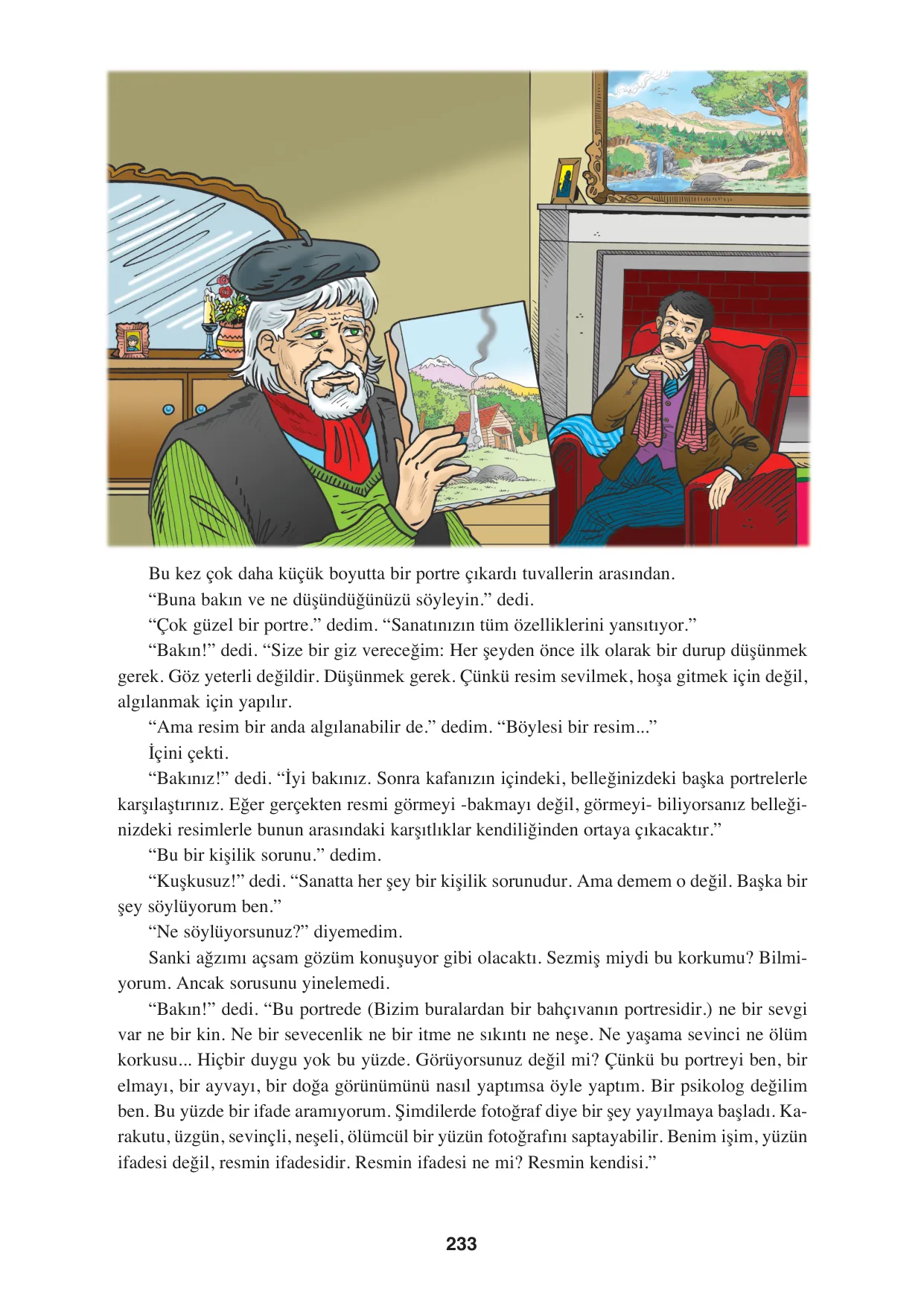 8. Sınıf Türkçe Ders Kitabı Cevapları - Hecce Yayınları Sayfa 233 Çözüm Görseli 8. Sınıf Türkçe Ders Kitabı Cevapları - Hecce Yayınları Sayfa 233 Cevabı