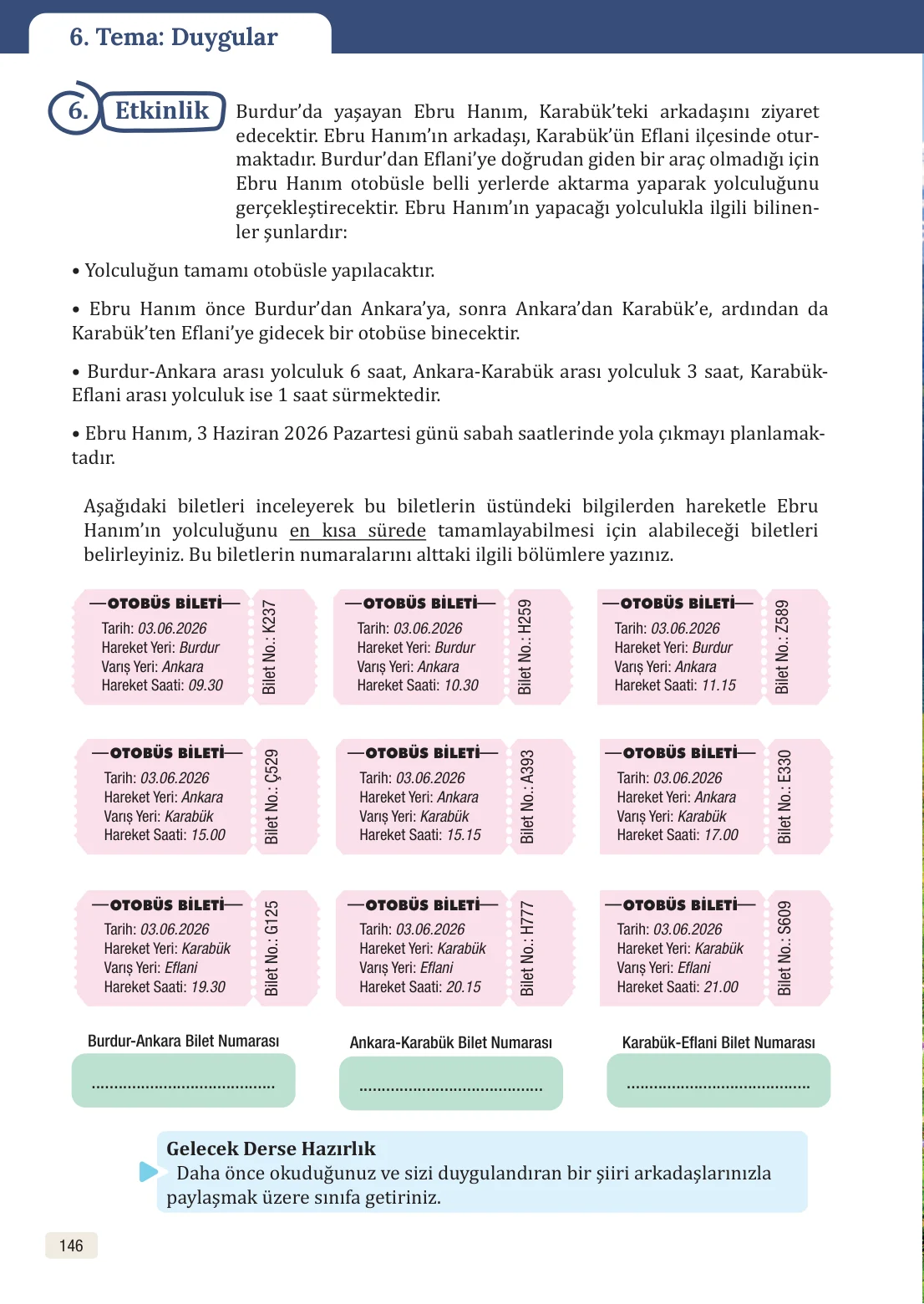 8. Sınıf Türkçe Ders Kitabı Cevapları – Meb Yayınları Sayfa 146 Cevabı