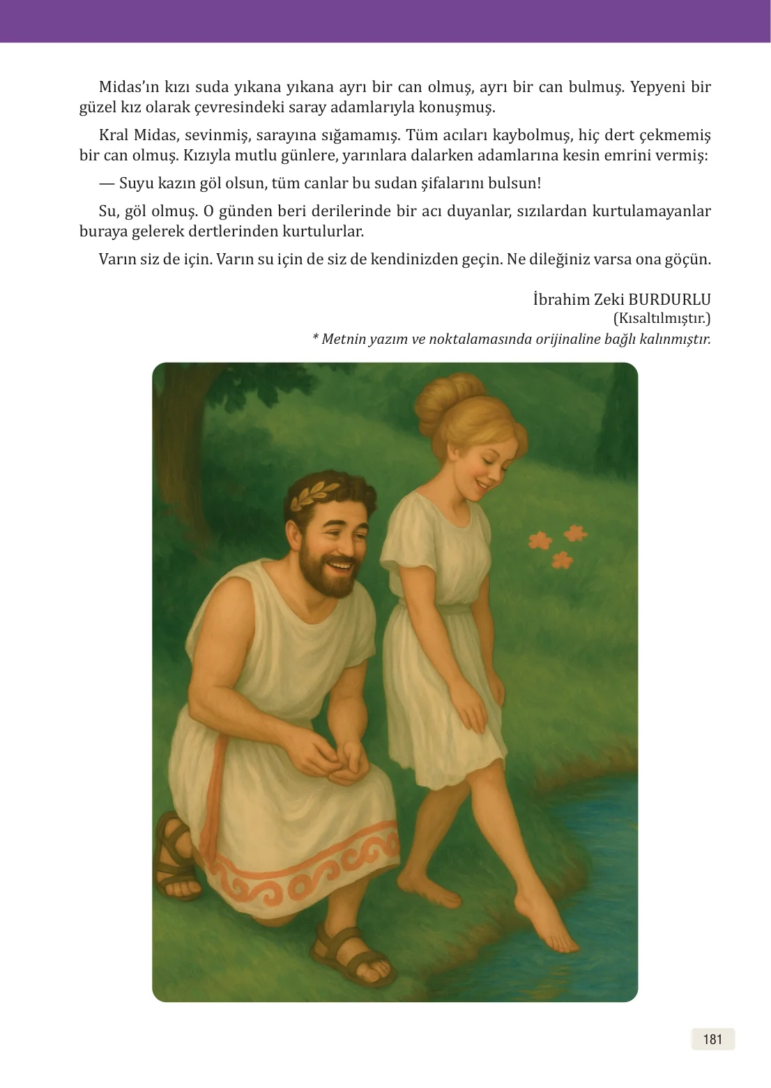 8. Sınıf Türkçe Ders Kitabı Cevapları – Meb Yayınları Sayfa 181 Cevabı
