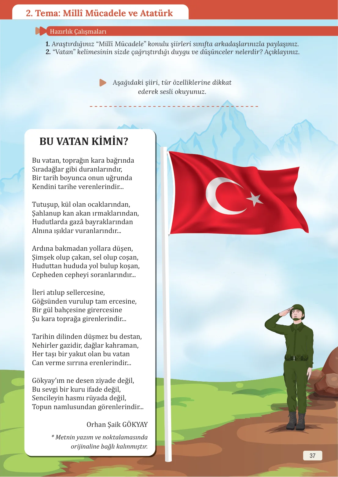 8. Sınıf Türkçe Ders Kitabı Cevapları – Meb Yayınları Sayfa 37 Cevabı