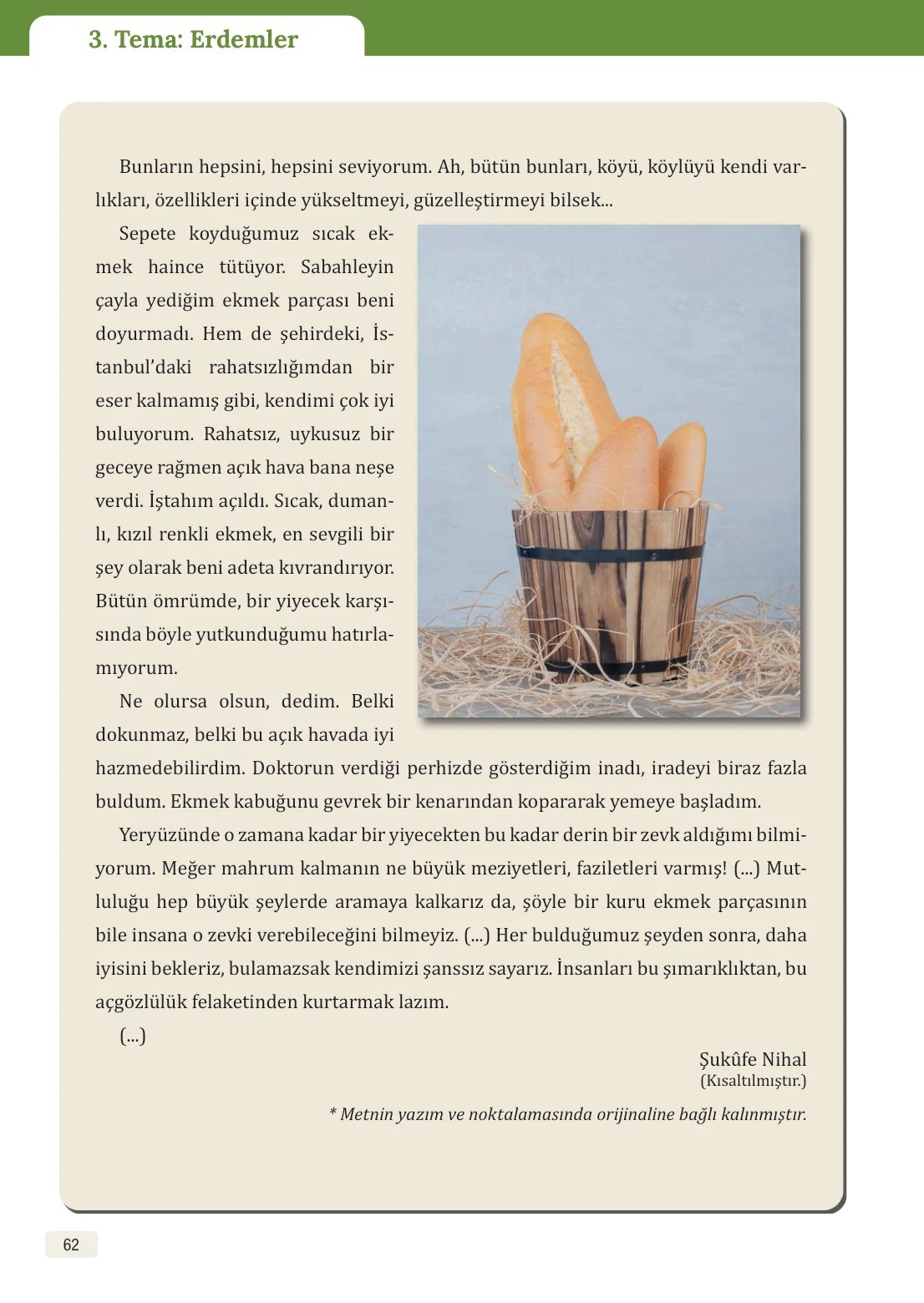 8. Sınıf Türkçe Ders Kitabı Cevapları – Meb Yayınları Sayfa 62 Cevabı