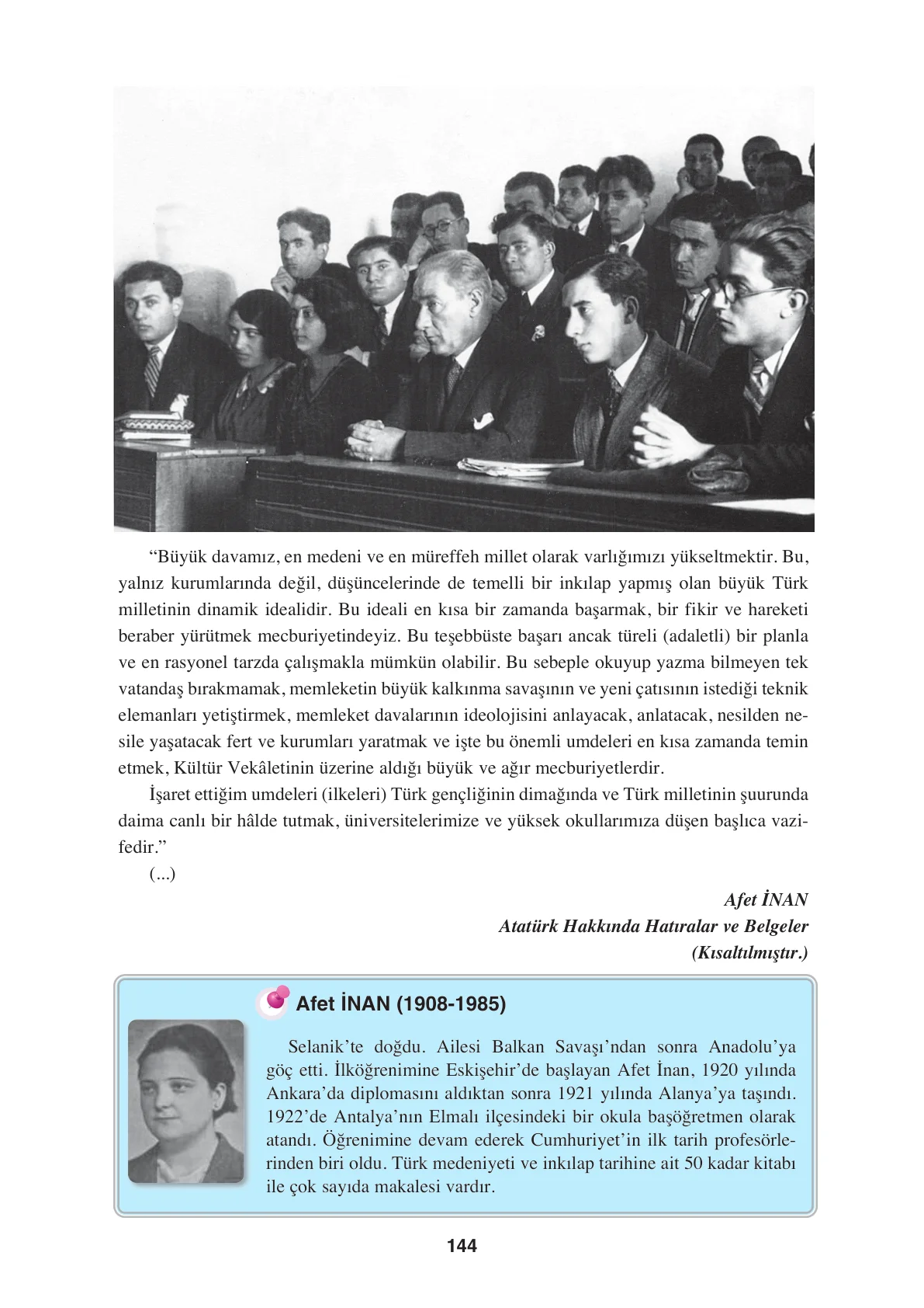8. Sınıf Türkçe Ders Kitabı Cevapları – Ferman Yayınları Sayfa 144 Cevabı