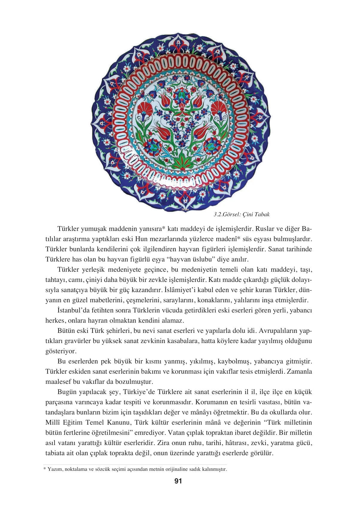 8. Sınıf Türkçe Ders Kitabı Cevapları – Ferman Yayınları Sayfa 91 Cevabı