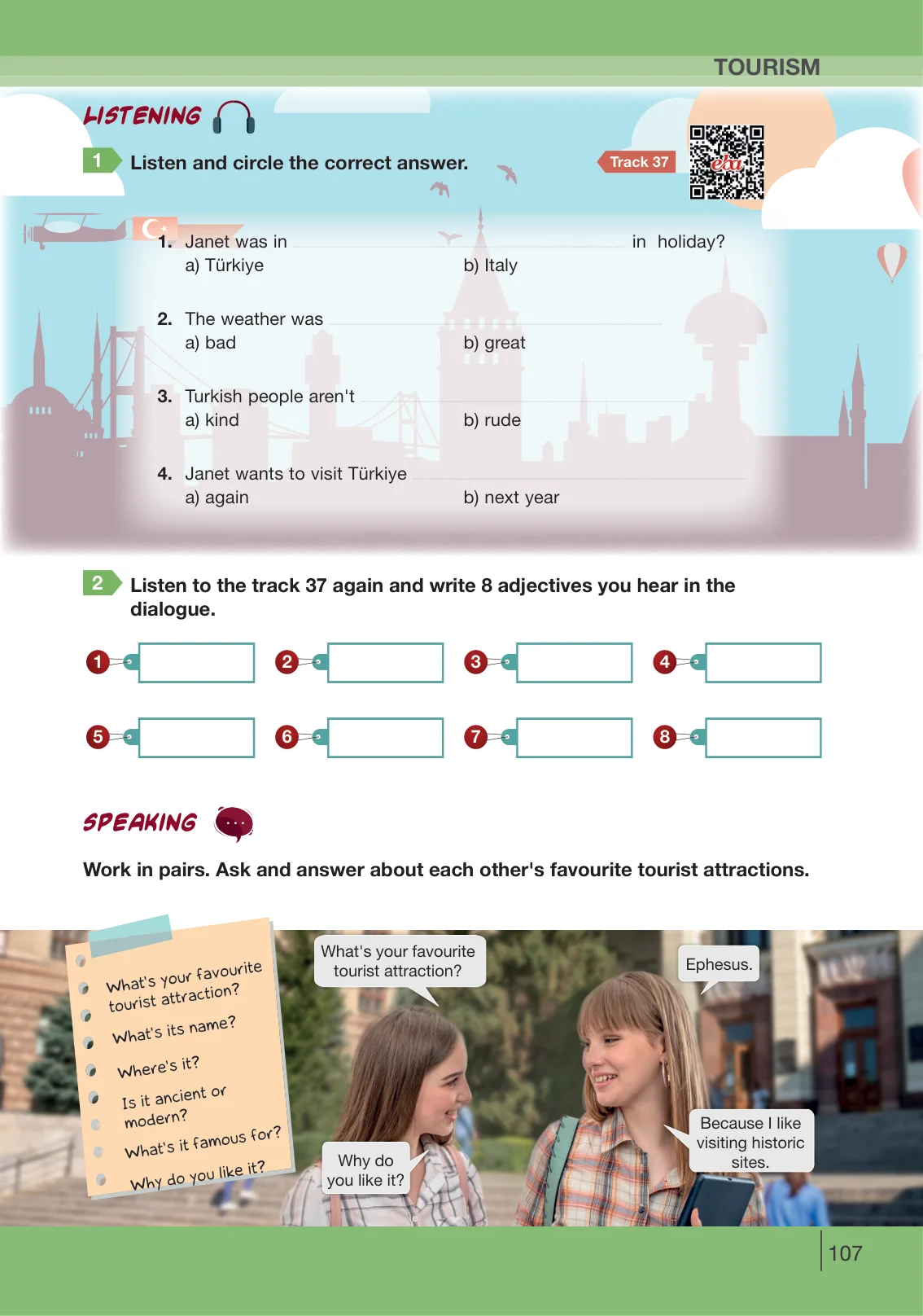 8. Sınıf İngilizce Ders Kitabı Cevapları Bilim ve Kültür Yayınları Sayfa 106 Cevabı
