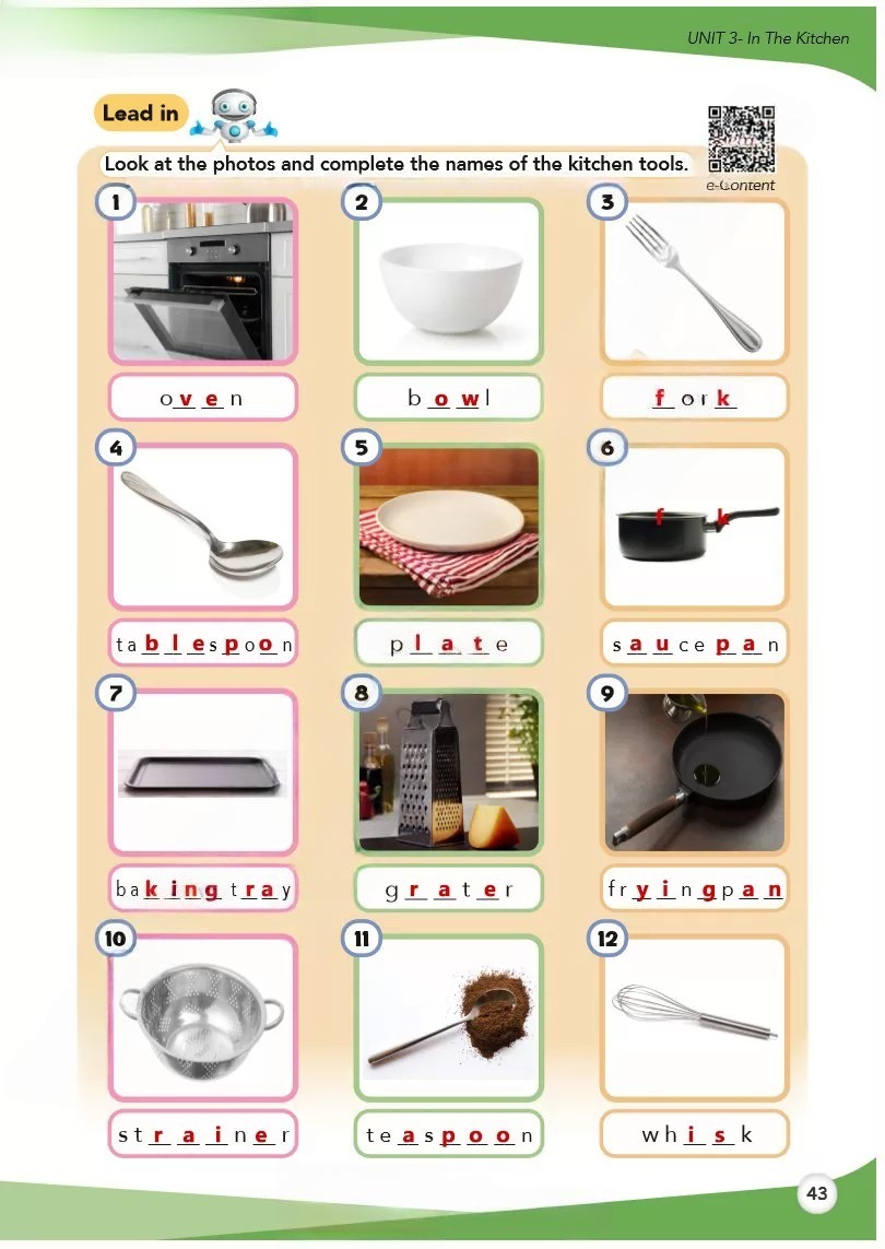 8. Sınıf İngilizce Ders Kitabı Cevapları Meb Yayınları Sayfa 43 Cevabı