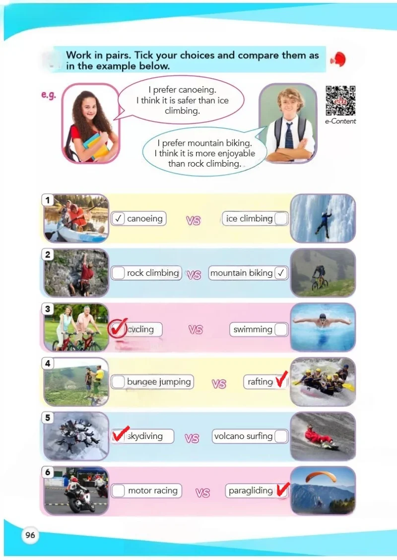 8. Sınıf İngilizce Ders Kitabı Cevapları Meb Yayınları Sayfa 96 Cevabı