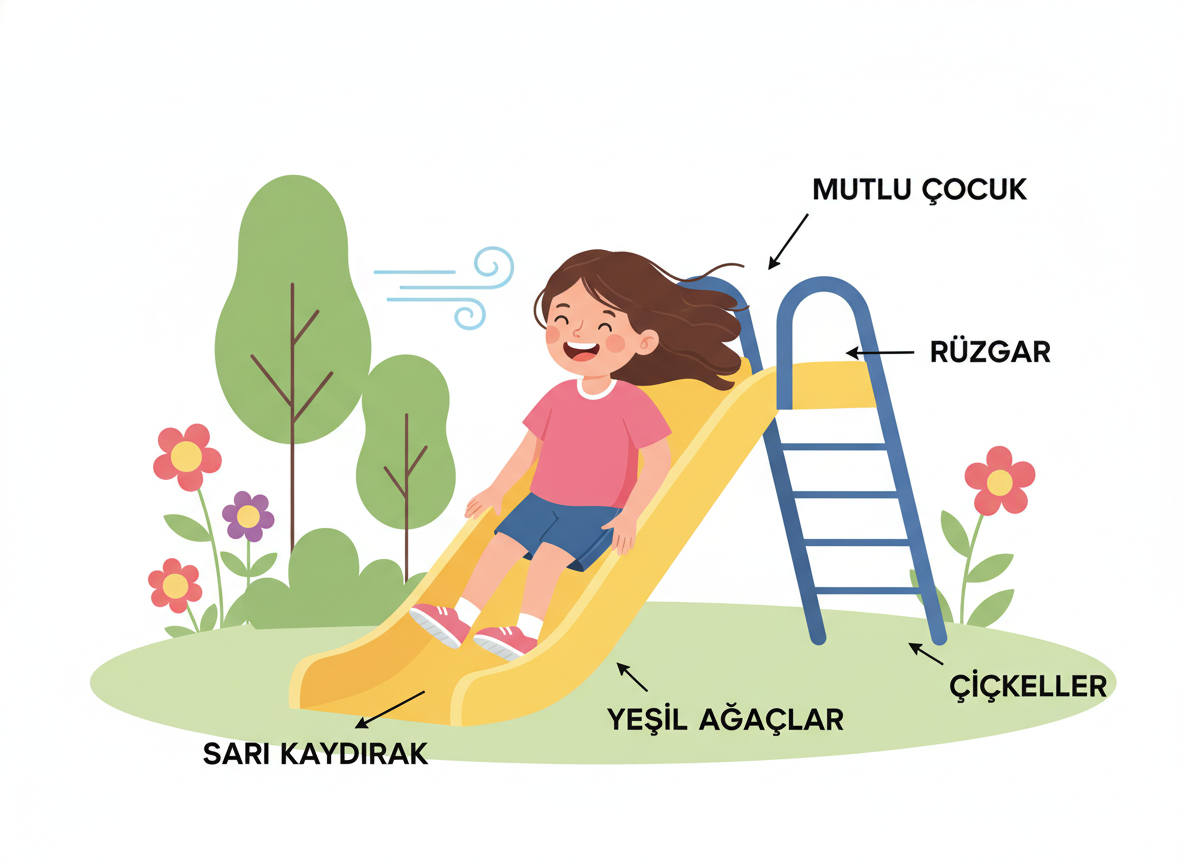 2. Sınıf İngilizce At the Playground - Soru 17