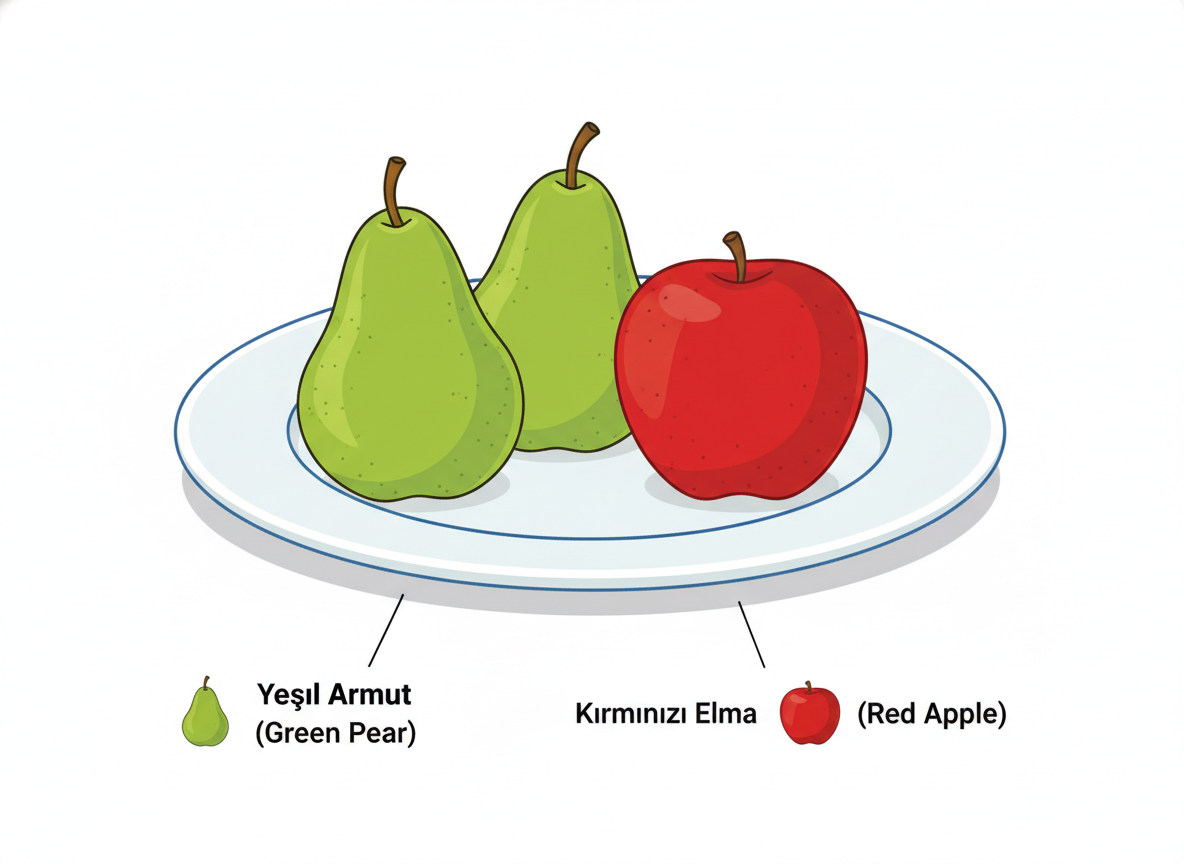 2. Sınıf İngilizce Fruits - Soru 13