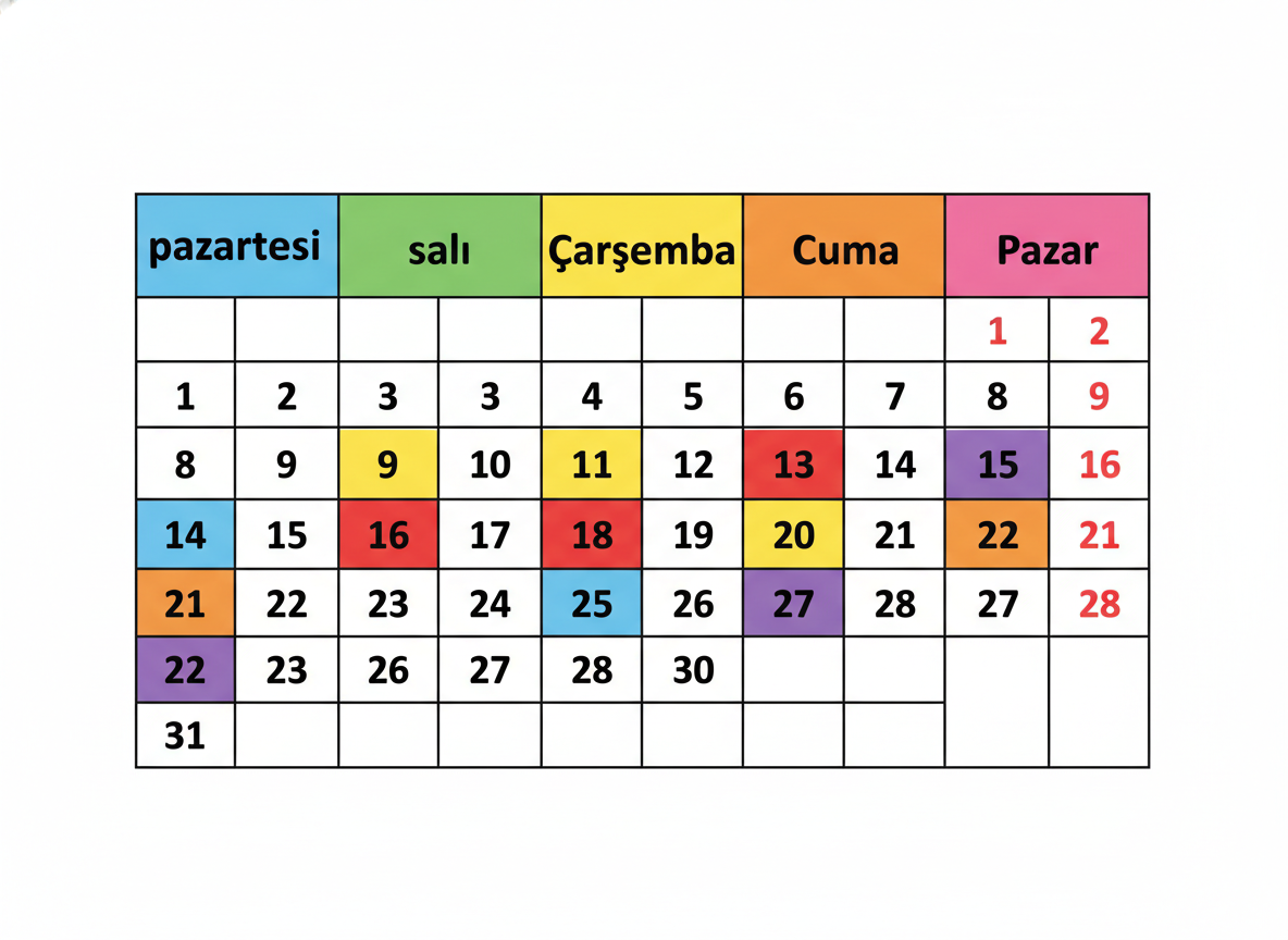2. Sınıf Türkçe Yazım Yanlışları - Soru 1