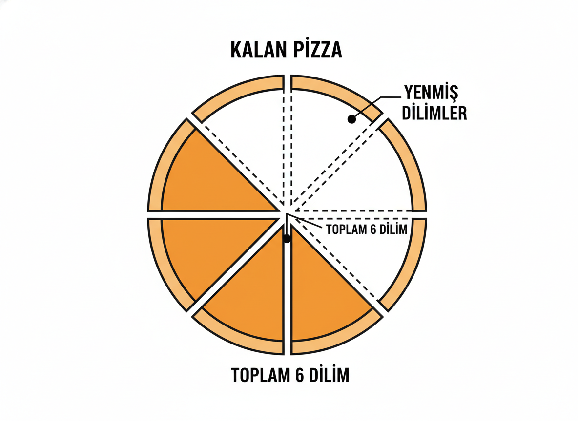 4. Sınıf Matematik Kesirler ve İşlemler - Soru 20