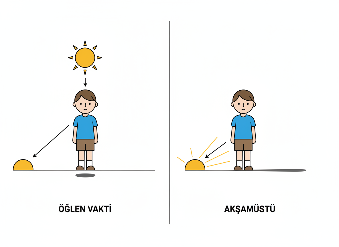 5. Sınıf Fen Bilimleri Güneş, Dünya ve Ay - Soru 19