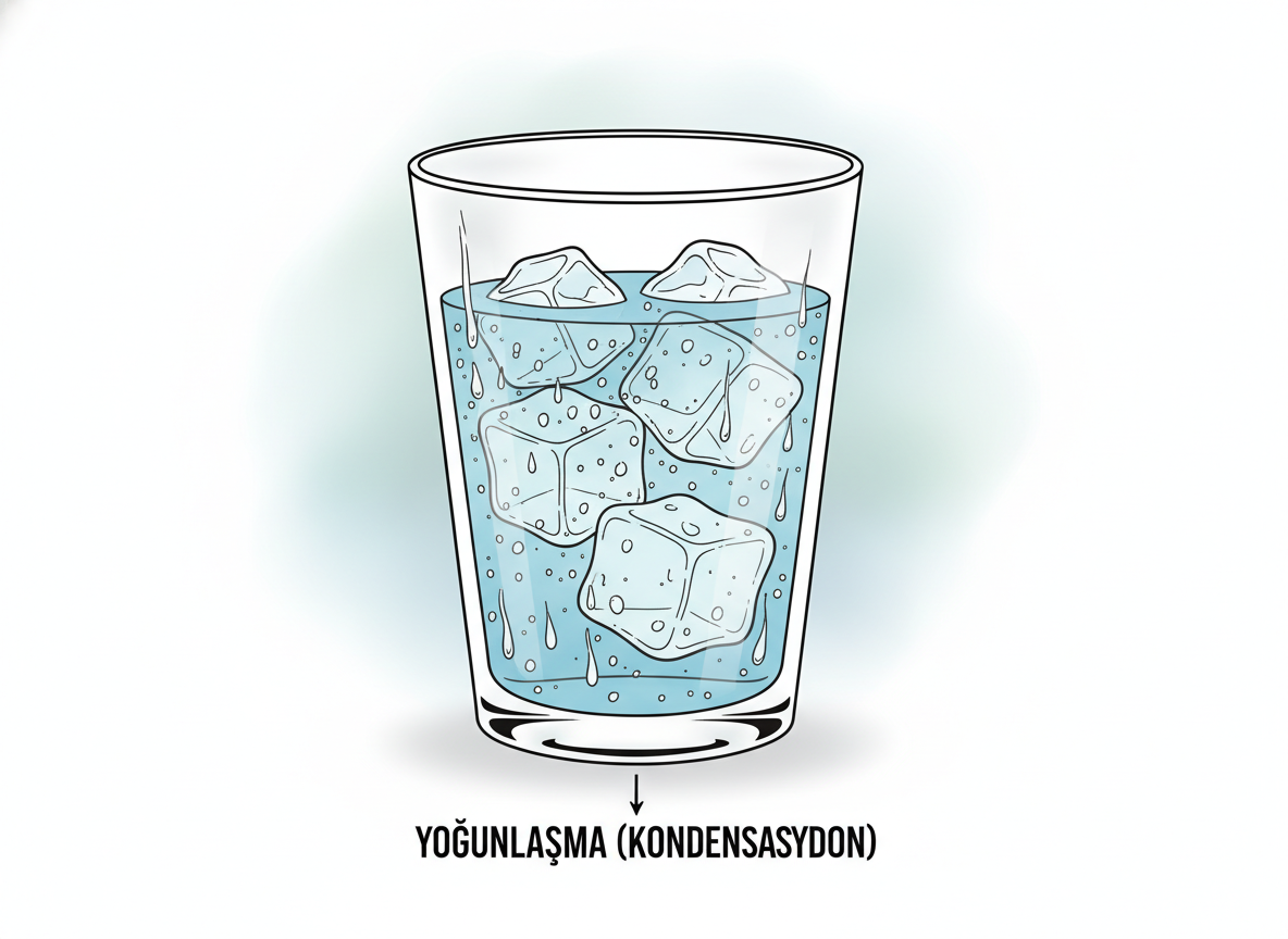 5. Sınıf Fen Bilimleri Madde ve Değişim (Hal Değişimi) - Soru 15