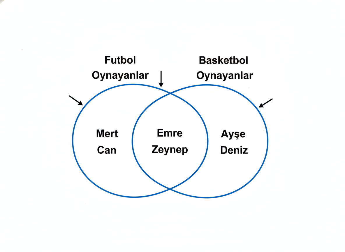 6. Sınıf Matematik Kümeler - Soru 4