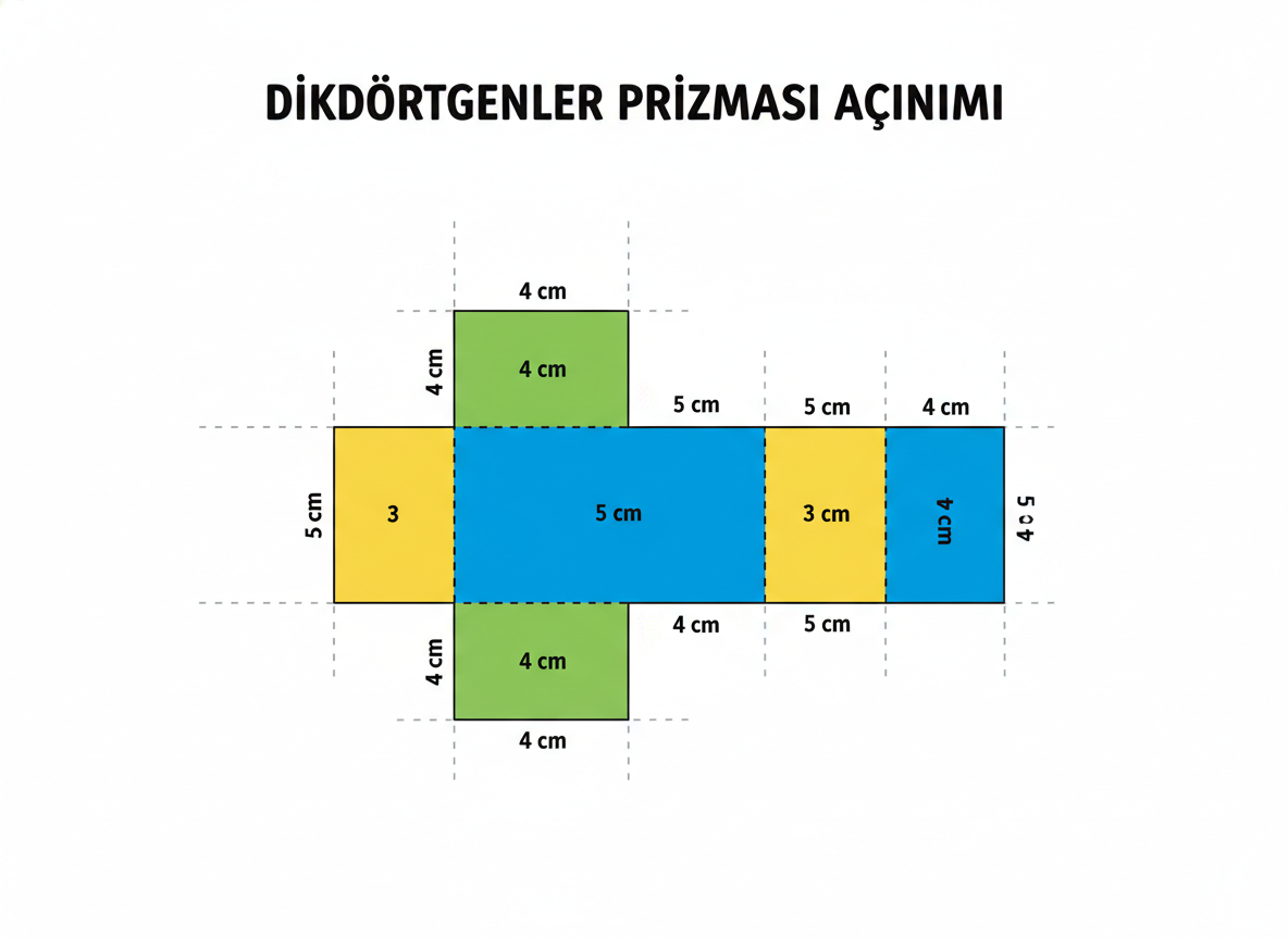 6. Sınıf Matematik Geometrik Cisimler (Hacim) - Soru 2