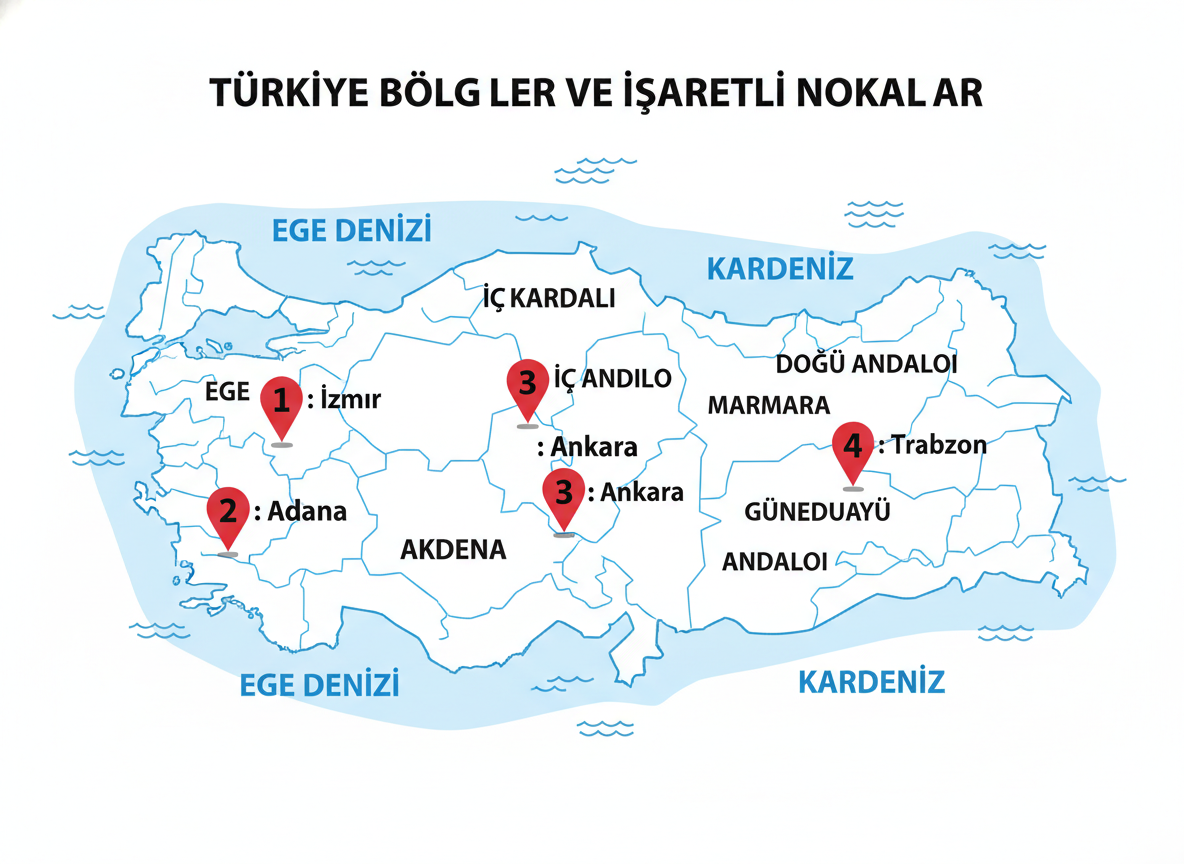 6. Sınıf Sosyal Bilgiler İnsanlar, Yerler ve Çevreler - Soru 19
