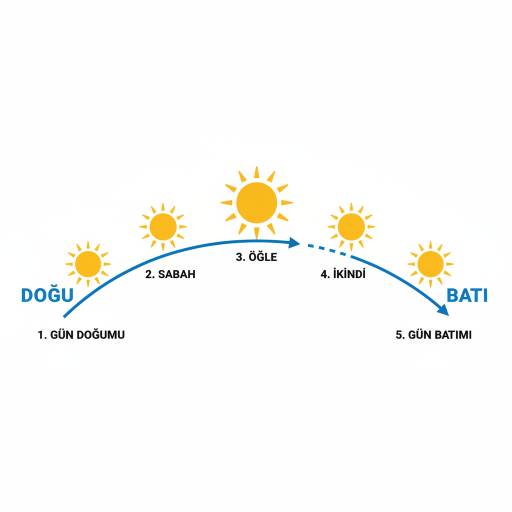 9. Sınıf Coğrafya Yerel Saat ve Saat Dilimleri - Soru 4